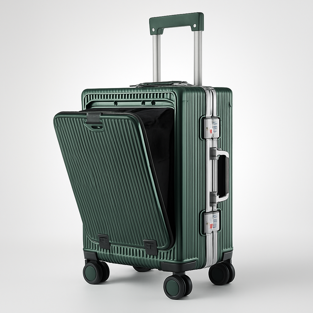 KO-KU AIRFRONT™ – Valigia Smart Con Apertura Frontale